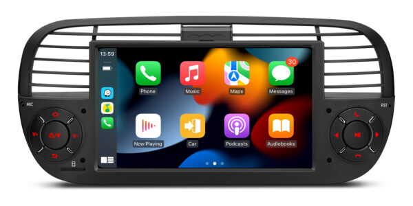 Fiat 500 | Android 14 | Octa Core | 4GB RAM & 64GB ROM | Globale 4G LTE Lösung | PX7450FBL (Copy)