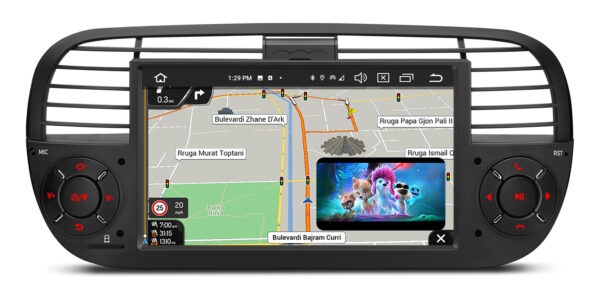 Fiat 500 | Android 14 | Octa Core | 4GB RAM & 64GB ROM | Globale 4G LTE Lösung | PX7450FBL (Copy)