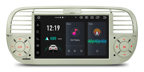 Fiat 500 | Android 14 | Octa Core | 4GB RAM & 64GB ROM | Globale 4G LTE Lösung | PX7450FCL
