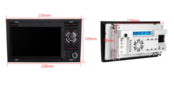 Audi/Seat | Verschiedene | Android 14 | Octa Core | 4GB RAM & 64GB ROM | Globale 4G LTE Lösung | PX74A4AL