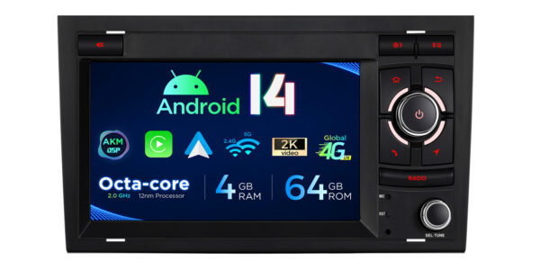 Audi/Seat | Verschiedene | Android 14 | Octa Core | 4GB RAM & 64GB ROM | Globale 4G LTE Lösung | PX74A4AL