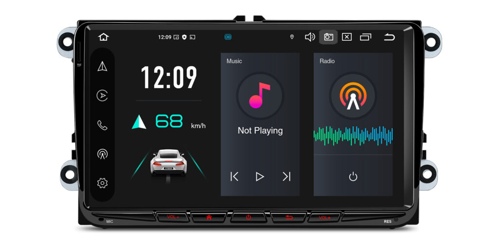VW/Skoda/Seat | Android 14 | Octa Core | 4GB RAM & 64GB ROM | Eingebautes DAB+ | PX94MTVDAB
