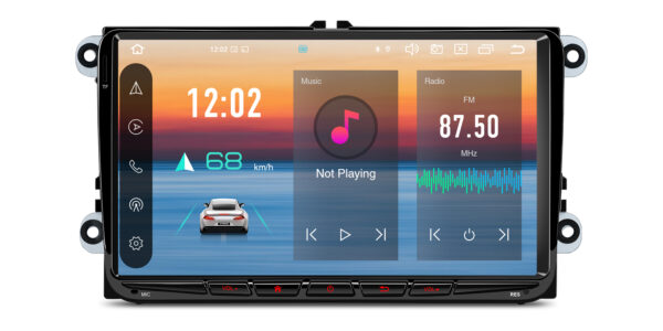VW/Skoda/Seat | Android 14 | Octa Core | 4GB RAM & 64GB ROM | Eingebautes DAB+ | PX94MTVDAB