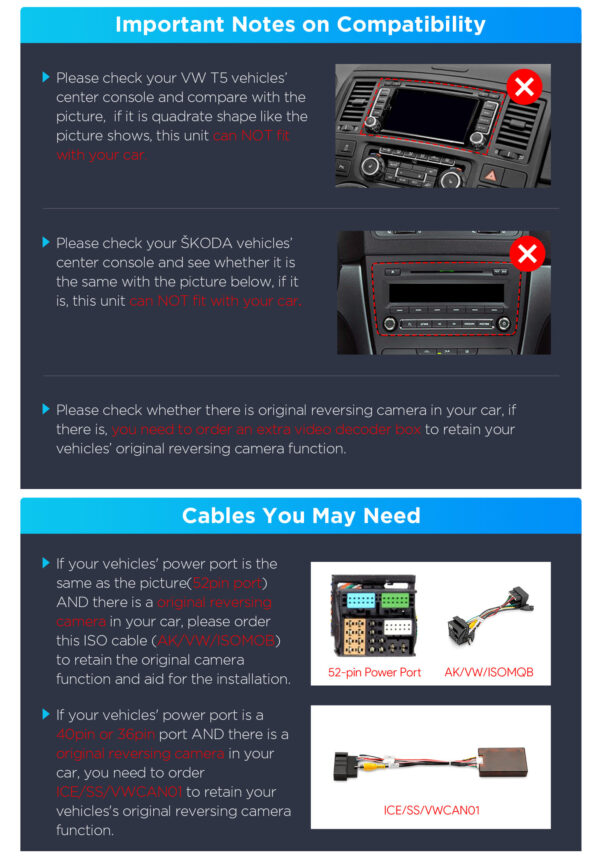 VW/Skoda/Seat | Android 14 | Octa Core | 4GB RAM & 64GB ROM | Eingebautes DAB+ | PX94MTVDAB