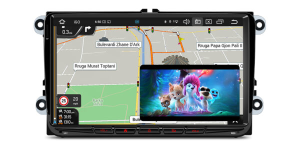 VW/Skoda/Seat | Android 14 | Octa Core | 4GB RAM & 64GB ROM | Eingebautes DAB+ | PX94MTVDAB