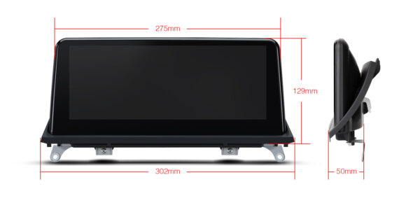 BMW | Android 10 | Qualcomm Quad-Core | 2GB RAM & 32GB ROM | Integriertes CarAutoPlay/Android Auto | QCB10X5CIS