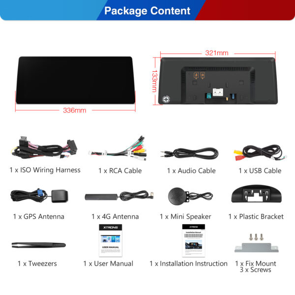 BMW | 3er-Reihe | Android-Betriebssystem & OEM-System | Qualcomm 680 | Octa Core | 8GB RAM & 128GB ROM | QGB23CIB12E92