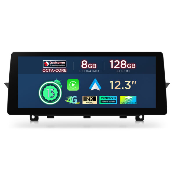 BMW | X1| Android-Betriebssystem & OEM-System | Qualcomm 680 | Octa Core | 8GB RAM & 128GB ROM | QGB23CIB12X1