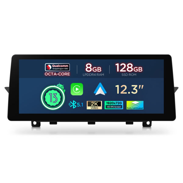 BMW | X1| Android-Betriebssystem & OEM-System | Qualcomm 680 | Octa Core | 8GB RAM & 128GB ROM | QGB23CIB12X1