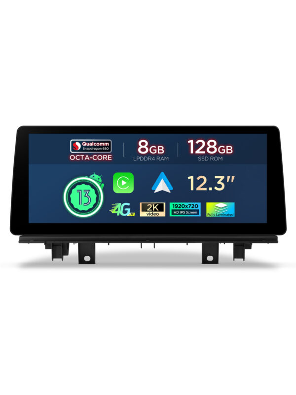 BMW | X1 | Android-Betriebssystem & OEM-System  | Qualcomm 680 | Octa Core | 8GB RAM & 128GB ROM | QGB23NB12X1N