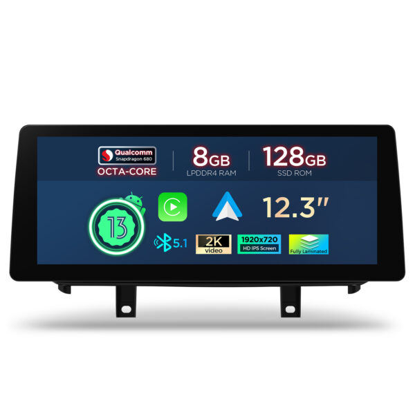 BMW | X5 X6 | Android-Betriebssystem & OEM-System | Qualcomm 680 | Octa Core | 8GB RAM & 128GB ROM | QGB23NB12X5N