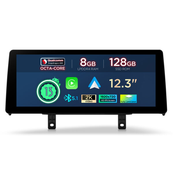 BMW | 1 Serie/2 Serie | Android-Betriebssystem & OEM-System | Qualcomm 680 | Octa Core | 8GB RAM & 128GB ROM | QGB23NB1NEL