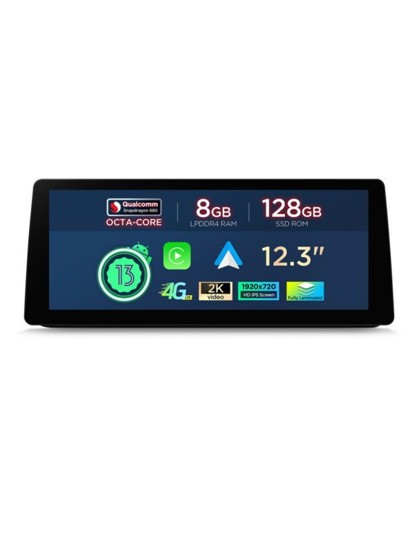 BMW | 3 Serie | Android-Betriebssystem | Qualcomm 680 | Octa-Core | 8 GB RAM & 128 GB ROM | QGB23UMB12E90L
