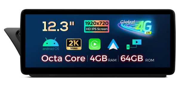 Audi | A4 / A5 | Android-Plattform & OEM-System | Octa-core | 4GB RAM & 64GB ROM | Global 4G LTE | QLA22UHA12A4L