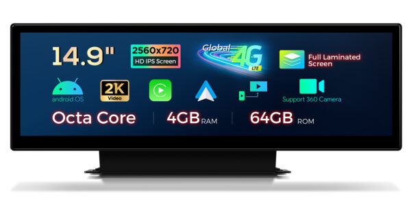 Audi | A4 / A5 | Android-Plattform & OEM-System | Octa-Core | 4GB RAM & 64GB ROM | Global 4G LTE | QLA42A4NL