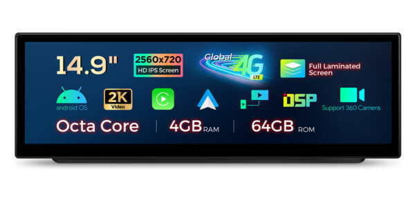 BMW | 3 Serie | Android / iPhone | Octa-core | 4GB RAM & 64GB ROM | Global 4G LTE | QLB4290UNL