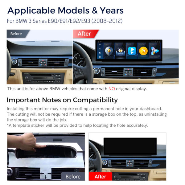 BMW | 3 Serie | Android / iPhone | Octa-core | 4GB RAM & 64GB ROM | Global 4G LTE | QLB4290UNL