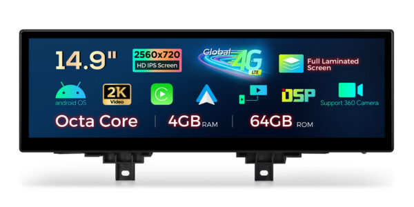BMW | 3 Serie/4 Serie | Android / iPhone | Octa-core | 4GB RAM & 64GB ROM | Global 4G LTE | QLB42THEVL