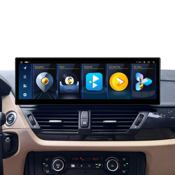 BMW | X1 E84 | Android / iPhone | Octa-core | 4GB RAM & 64GB ROM | Integriertes 4G LTE | QLB42X1CI