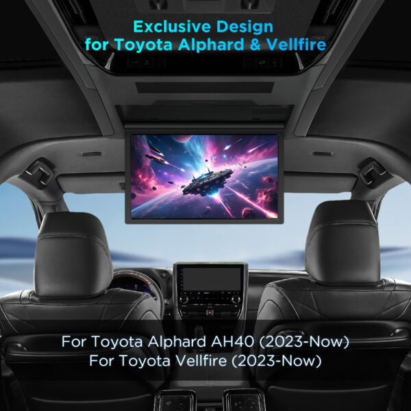 14" | Toyota Alphard Vellfire | Android Auto-Dachplayer | FHD IPS Bildschirm | Octa core | Superior Sound | CM1440AF