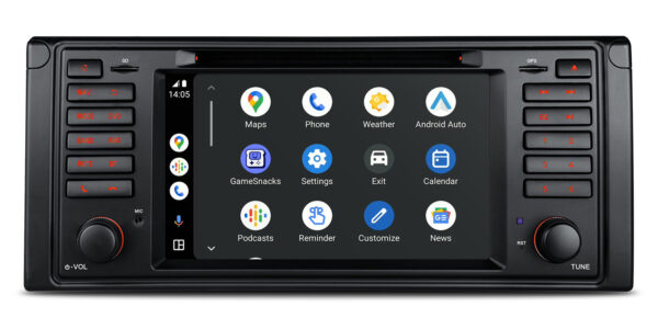 BMW | E39 | Android 14 | Octa Core | 4GB RAM & 64GB ROM | Globale 4G LTE Lösung | PX7439BG