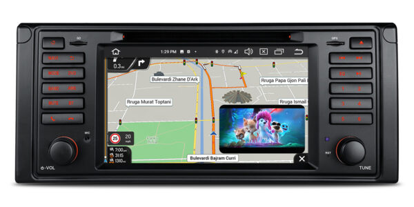 BMW | E39 | Android 14 | Octa Core | 4GB RAM & 64GB ROM | Globale 4G LTE Lösung | PX7439BG
