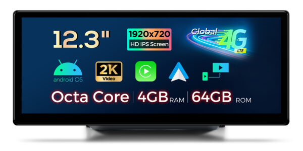 Audi | A1 | Android-Plattform & OEM-System | Octa-Core | 4GB RAM & 64GB ROM | Global 4G LTE | QLA23A1