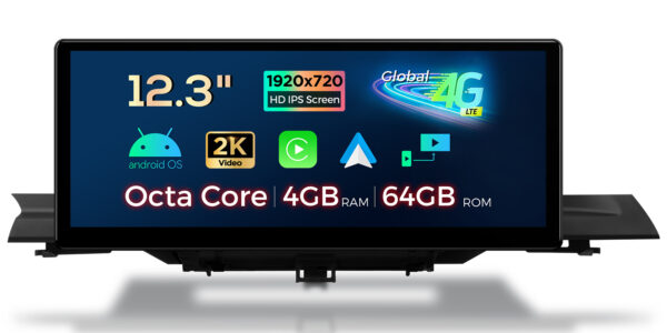 Audi | A4 A5 | Android-Plattform & OEM-System | Octa-Core | 4GB RAM & 64GB ROM | Global 4G LTE | QLA23A4NL
