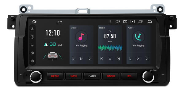 BMW/Rover/MG | Verschiedene | Android 14 | Octa Core | 4GB RAM & 64GB ROM | Globale 4G LTE Lösung | PX8446BLHGS