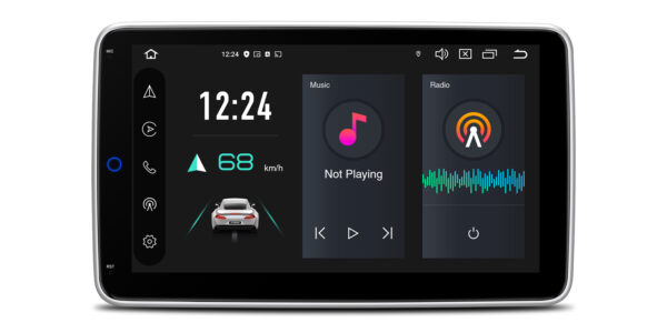 Single DIN | Android 14 | Octa Core | 4GB RAM & 64GB ROM | Globale 4G LTE Lösung | DX121L