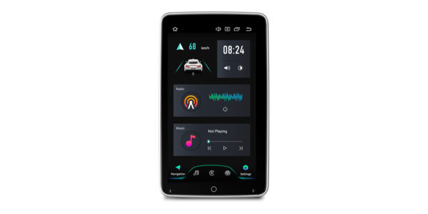 Single DIN | Android 14 | Octa Core | 4GB RAM & 64GB ROM | Globale 4G LTE Lösung | DX121L