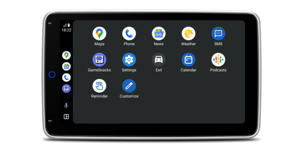 Single DIN | Android 14 | Octa Core | 4GB RAM & 64GB ROM | Globale 4G LTE Lösung | DX121L