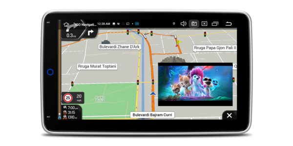 Single DIN | Android 14 | Octa Core | 4GB RAM & 64GB ROM | Globale 4G LTE Lösung | DX121L