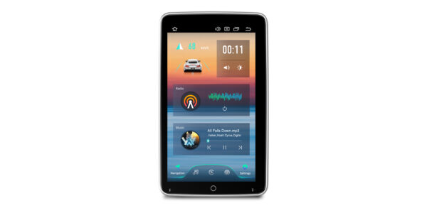 Single DIN | Android 14 | Octa Core | 4GB RAM & 64GB ROM | Globale 4G LTE Lösung | DX121L