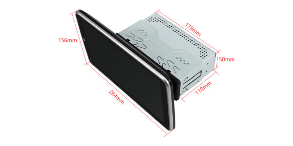 Single DIN | Android 14 | Octa Core | 4GB RAM & 64GB ROM | Globale 4G LTE Lösung | DX121LGS