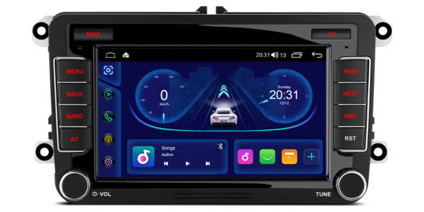 Volkswagen / SEAT / SKODA | Android OS | Octa Core | 4GB RAM & 64GB ROM | IPS Bildschirm | ID70MTVL