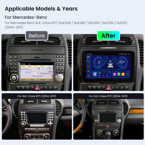 Mercedes-Benz | Android OS | Octa Core | 4GB RAM & 64GB ROM | IPS Bildschirm | IDP90M350