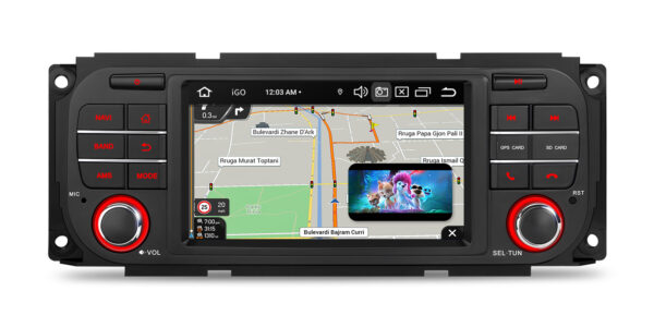 Jeep/Dodge/Chrysler | Android 14 | Octa Core | 4GB RAM & 64GB ROM | Globale 4G LTE Lösung | PX54WRJLGS