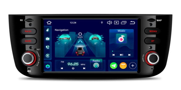 Fiat Punto | Android 14 | Octa Core | 4GB RAM & 64GB ROM | Globale 4G LTE Lösung | PX64GPFLGS