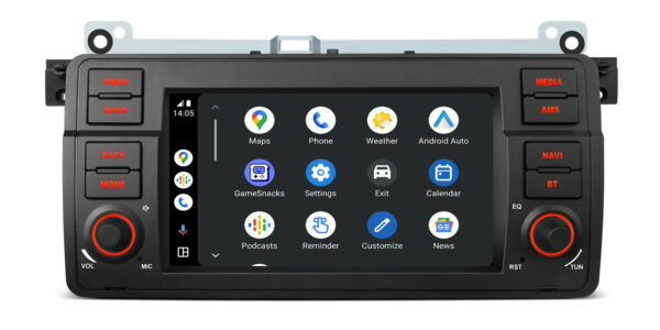 BMW/Rover/MG | Android 14 | Octa Core | 4GB RAM & 64GB ROM | Globale 4G LTE Lösung | PX7446BL