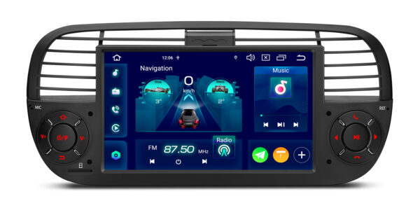 Fiat | Android 14 | Octa Core | 4GB RAM & 64GB ROM | Globale 4G LTE Lösung | PX7450FBLGS