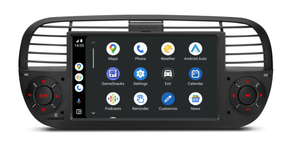 Fiat | Android 14 | Octa Core | 4GB RAM & 64GB ROM | Globale 4G LTE Lösung | PX7450FBLGS