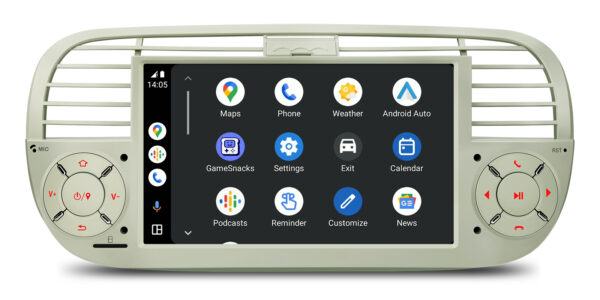 Fiat | Android 14 | Octa Core | 4GB RAM & 64GB ROM | Globale 4G LTE Lösung | PX7450FCLGS