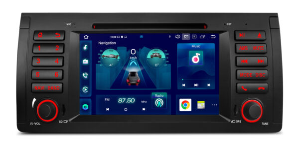 BMW X5 E53 | Android 14 | Octa Core | 4GB RAM & 64GB ROM | Globale 4G LTE Lösung | PX7453BGS