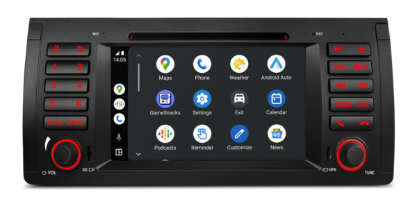 BMW X5 E53 | Android 14 | Octa Core | 4GB RAM & 64GB ROM | Globale 4G LTE Lösung | PX7453BGS