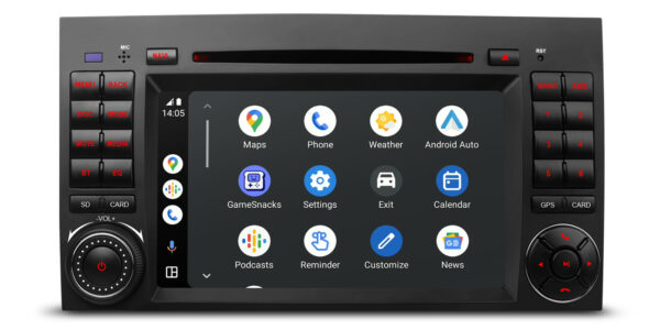 Mercedes-Benz / Volkswagen | Android 14 | Octa Core | 4GB RAM & 64GB ROM | Globale 4G LTE Lösung | PX74M245GS