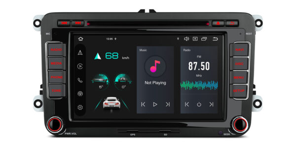 Volkswagen / SEAT / SKODA | Android 14 | Octa Core | 4GB RAM & 64GB ROM | Globale 4G LTE Lösung | PX74MTVGS