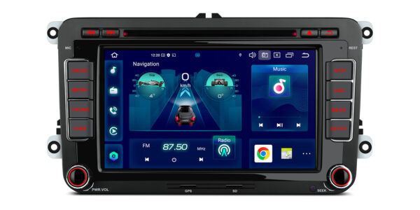 Volkswagen / SEAT / SKODA | Android 14 | Octa Core | 4GB RAM & 64GB ROM | Globale 4G LTE Lösung | PX74MTVGS
