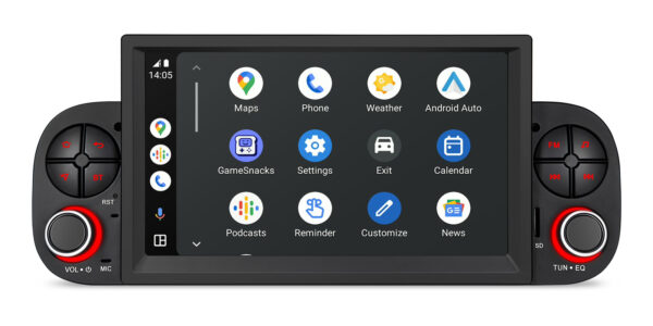 Fiat Panda | Android 14 | Octa Core | 4GB RAM & 64GB ROM | Globale 4G LTE Lösung | PX74PDFLGS