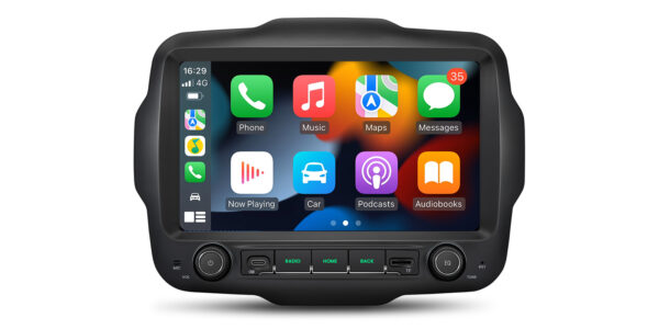 Jeep | Renegade | Android 14 | Octa Core | 4GB RAM & 64GB ROM | Globale 4G LTE Lösung | PXH94RGJLGS
